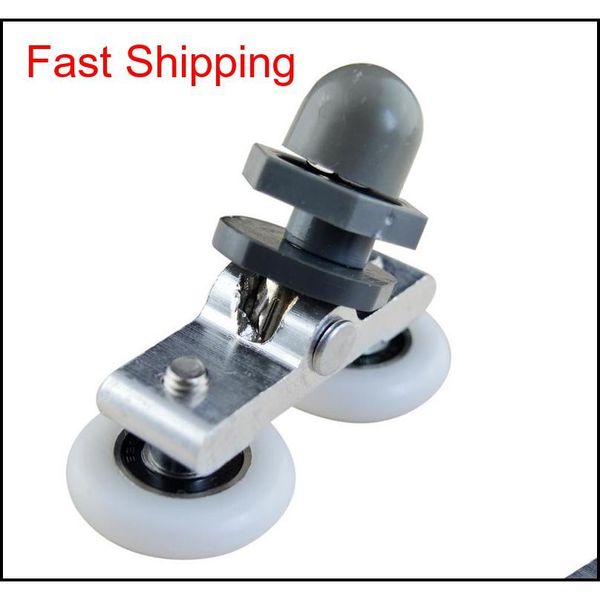 

swing double wheel shower room pulley glass sliding door roller hanging wheel household hard qylyfy sports2010