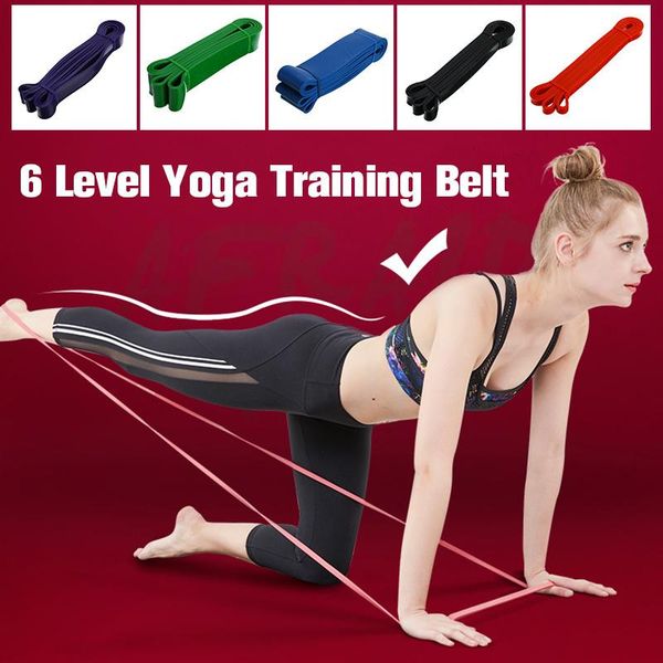 

resistance bands 7 level yoga training belt pull up athletic heavy duty indoor outdoor workout fitness equipment