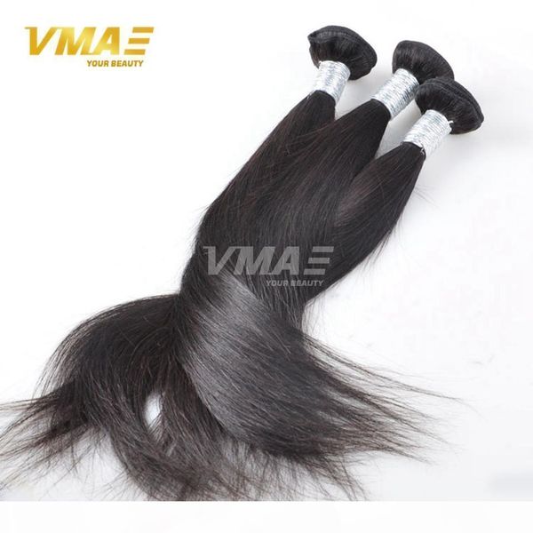 

full head rosa brazilian hair bundles brazilian virgin hair straight brazilian hair weave bundles 3 pcs vmae products opp, Black