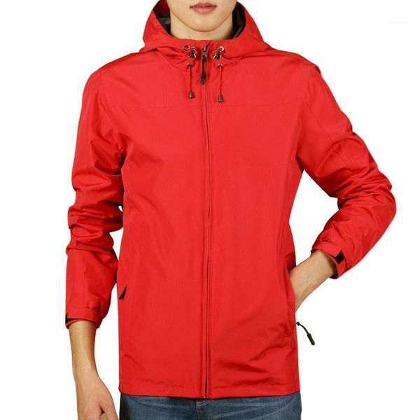 

vogue nice new mens autumn winter windproof jacket men hooded windbreaker coat men black soft protection jackets plus size 3xl1, Black;brown