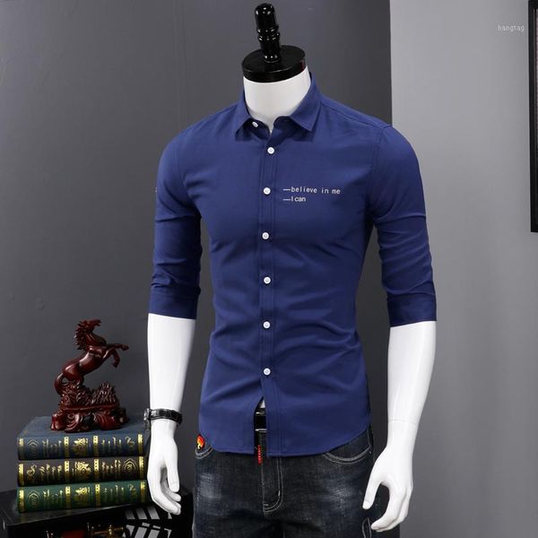 

mens shirts 2020 cotton slim fit dress shirt summer half sleeve formal fashion korean style size  l xl xxl xxxl1, White;black