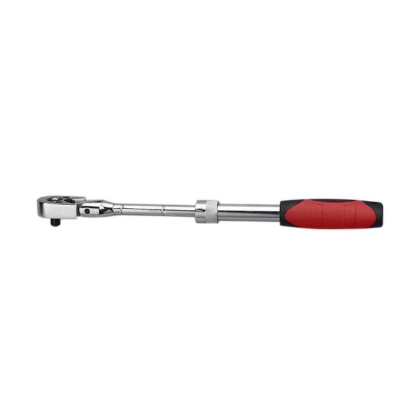 

1/4" 72-tooth automatic quick-release ratchet wrench extendable long handle socket ratchet set repair tool for vehicle auto