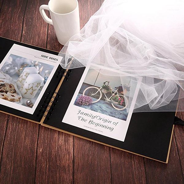 

albums&books 20/40 pages scrapbook diy po craft paper valentine's day gifts wedding guest anniversary travel memory1