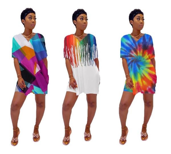 

8cq013 summer women street two piece set and digital print tie-dyed striped pants tracksuit sweatsuit outfits, Gray