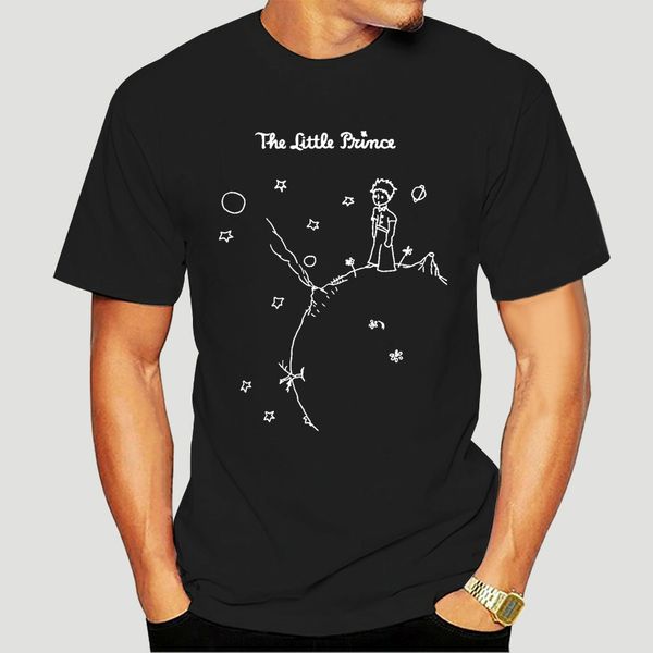 

men t shirt the little prince white line drawing funny t-shirt novelty tshirt women-4249a sport hooded sweatshirt hoodie
