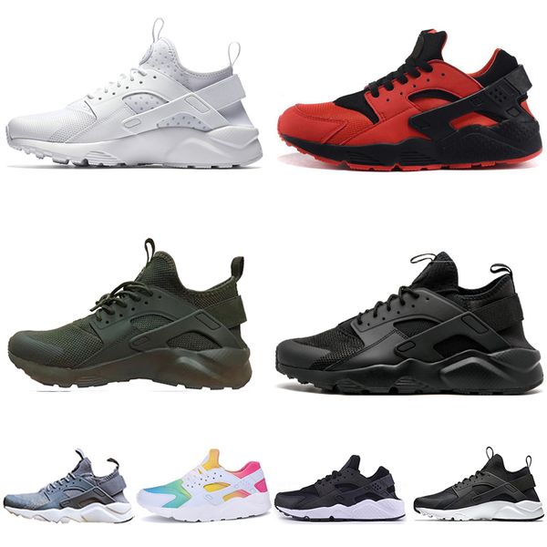 

ultra huarache run 4.0 1.0 running shoes for men women triple black white red rainbow mesh men sports designer sneaker