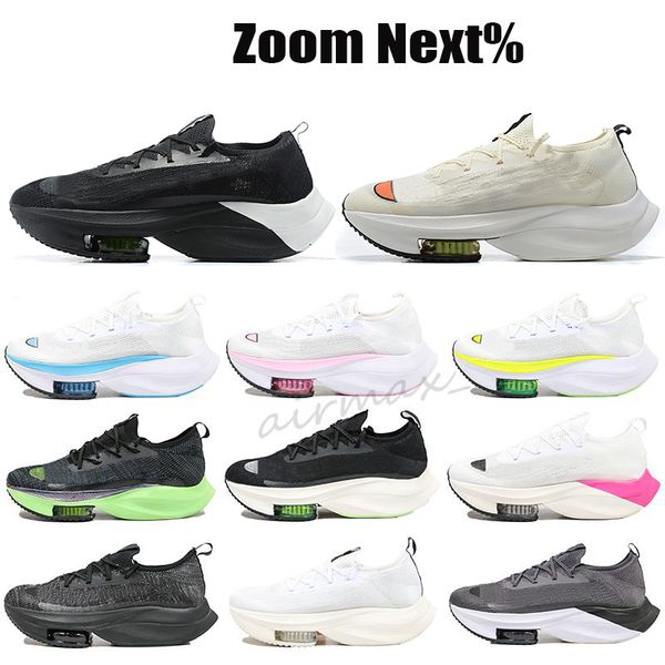 

2020 fashion zoom alpha next% running shoes black electric green bred tour yellow white orange fly men women sneakers us 5.5-11