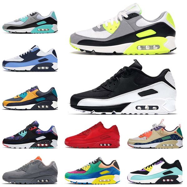 

90s mens women cushions running shoes moss green undefeated black white trail team gold lahar escape trainers tennis sneakers, White;red