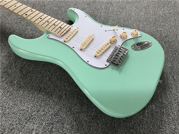 

custom body 6 string maple fingerboard st electric guitar