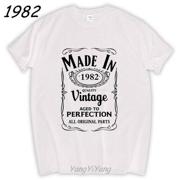 

sport made in 1982 men t-shirt born 37th year birthday age present vintage funny summer cotton tee shirt brand summer sbz5396