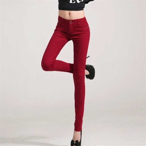 

new women's casual pants solid pants tdi 201109, Black;white