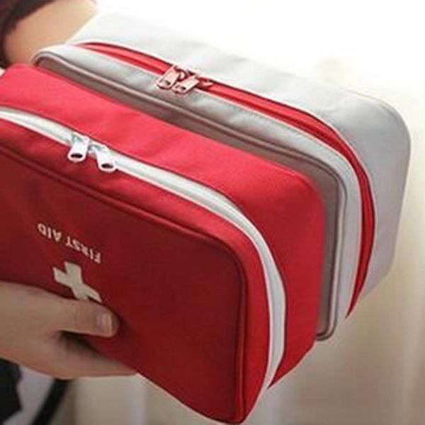 

portable rescue box storage bag first aid kit bag emergency medicine bag outdoor pill survival organizer travel survival