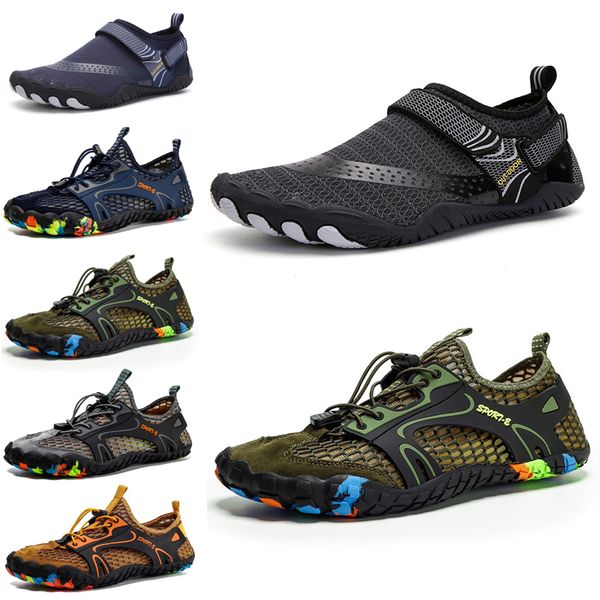 

nice mens womens wading shoes platform designer trainers triple black trple white fashion breath outdoor men women sports sneakers size