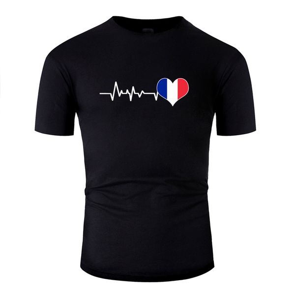 

printed france france men round collar short sleeve cute pop tee hoodie designers t shirts sweatshirt