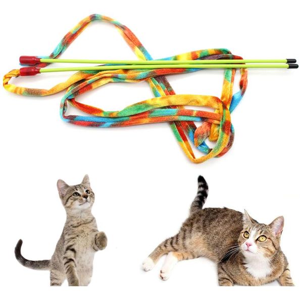 

funny cat stick pet kitten cat teaser wand plush strip interactive toy pet accessories cats fancy toys pet sqcxhc