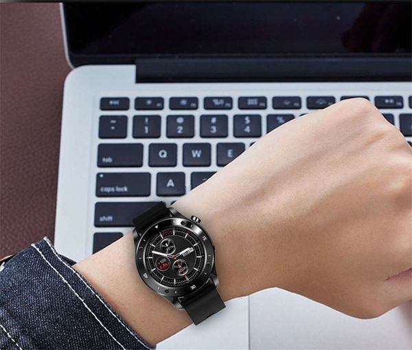 

f22s, smart sports watch with blood prsure control, waterproof connection and bluet