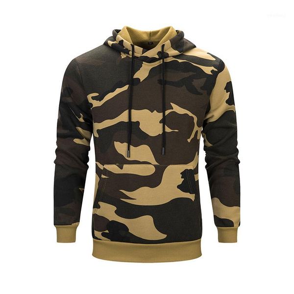 

men's hoodies & sweatshirts tfetters men's camouflage sport men 2021 autumn long sleeve clothes classic european size s-2xl1, Black