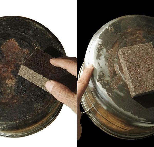 

emery nano sponge brush pot pot artifact to rust sponge block m bbyamp lg2010