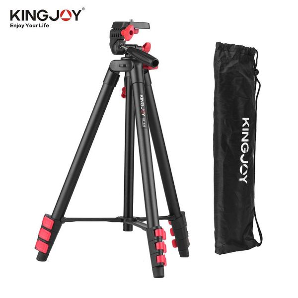 

kingjoy vt-832 tripod for camera portable pgraphy tripods camera p video tripod stand monopod trepied for slr dslr