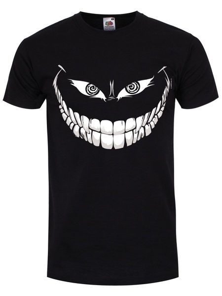 

t-shirt crazy monster grin homme noir t-shirt novelty cool men's short sleeve t shirt casual printed tee sport hooded sweatshirt hoodi