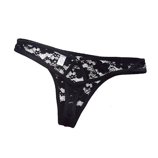 

women fashion women's lace lingerie knickers g-string thongs underwear brief panties interior femenina 2020jan, Black;pink