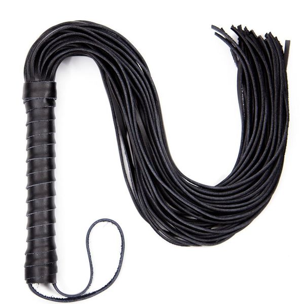 

sm genuine slap slave spanking whip 64cm fetish tool wimer game men beat leather tassel flog for toy couple lash women strap