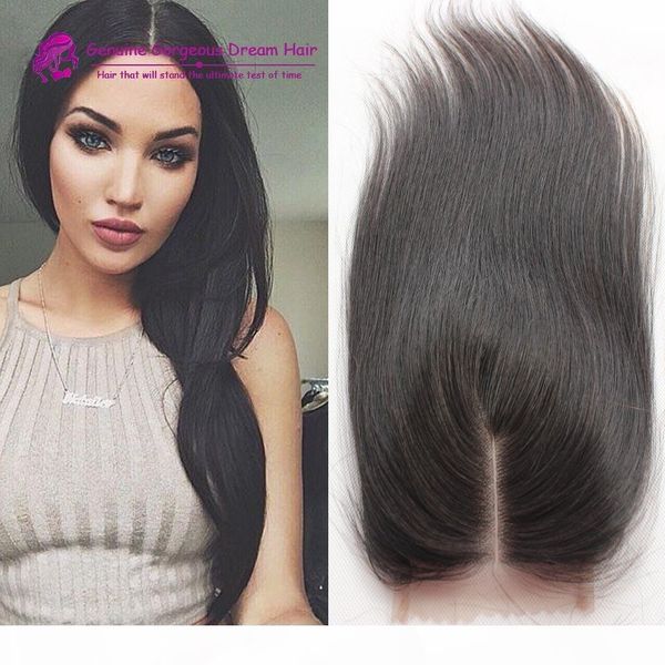 

100% brazilian human hair 3 way parting 5x5 lace closure closure straight style natural color human hair closure ing, Black;brown