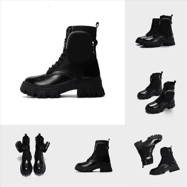 

07fvf men woolboots leather winter casual shoes autumn women lace walletsnow shoes fashion warm wool up boot match short, Black