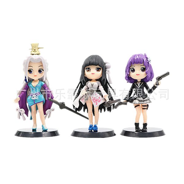 

2020 new arrivals six version figures model plum blossom thirteen magic knife thousand blade toy doll