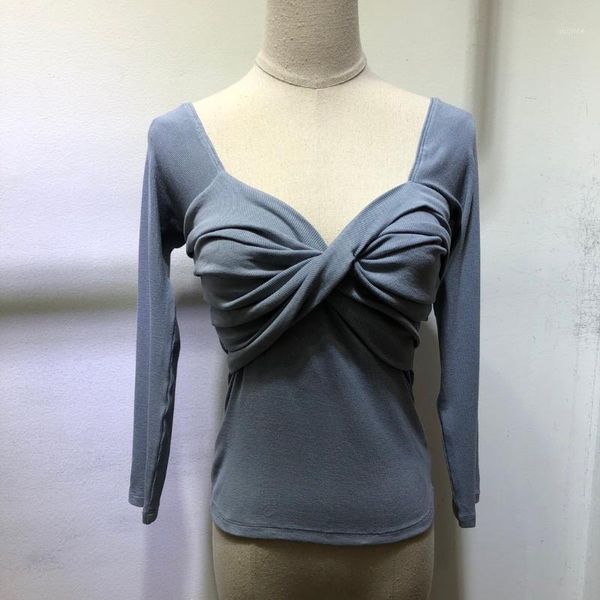 

2020 new ladies fashion long sleeve casual cotton base 11161, White