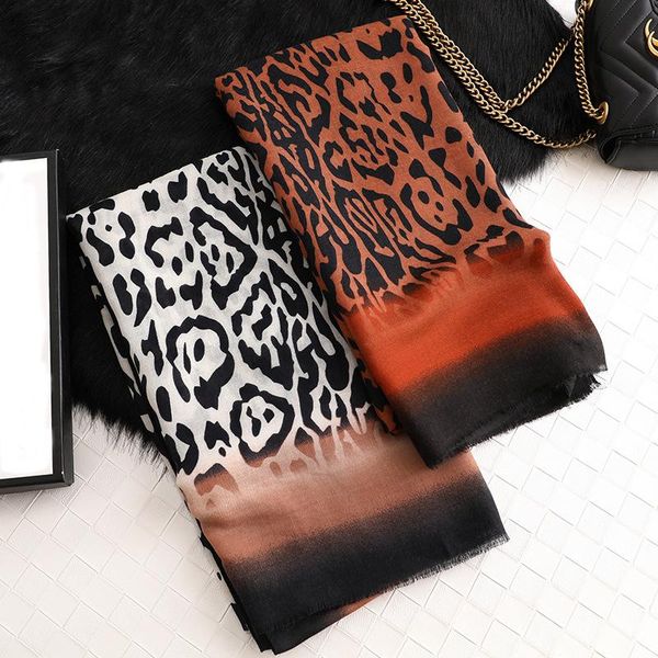

2020 new winter scarf women fashion leopard print shawls and wraps high qualtiy cotton scarves lady spring autumn pashmina hijab jllbwx, Blue;gray