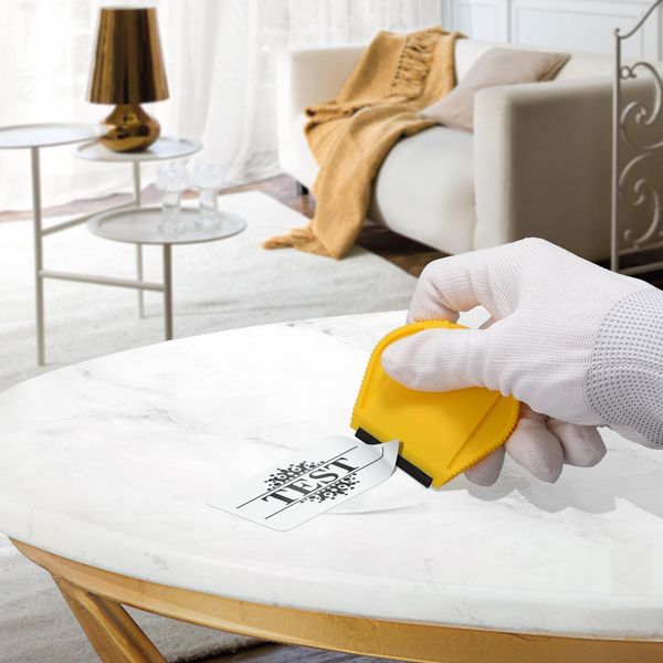 

foshio 2pcs vinyl wrap film glue remover sticker window cleaning tool razor scraper100pcs blade car tint carbon fiber squeegee h jllahl