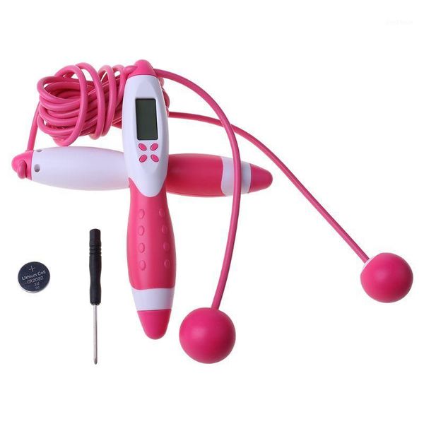 

jump ropes 1pc smart electronic digital skip rope professional fitness body building exercise jumping rope1