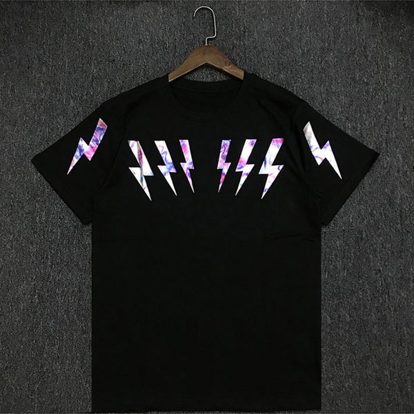 

summer mens stylist t shirt fashion new men women short sleeve mens hip hop print tees size s-2xl, White;black