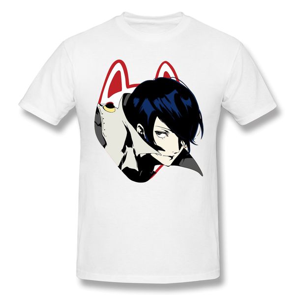 

persona 5 men t-shirts humorous tees yusuke kitagawa fox t shirts round collar clothing sport hooded sweatshirt hoodie