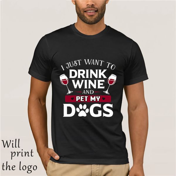 

funny dog lover just want to drink wine & pet my dog hoodie designers t shirts sweatshirt