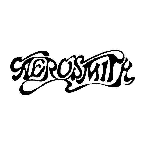 

17.8cm*6.5cm aerosmith vinyl sticker car decals black/silver c13-000628