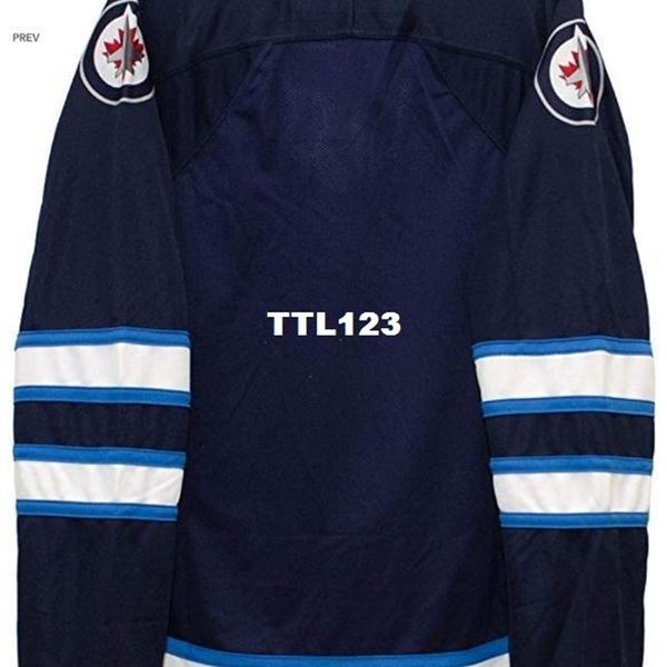 

real men real full embroidery manitoba moose ccm men's premier hockey jersey 100% embroidery jersey or custom any name or number jersey, Black