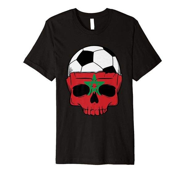 

new fashion print short sleeve morocco flag fun soccers lover sugar skull gif flag footballer shirts hooded sweatshirt hoodie men t shirt