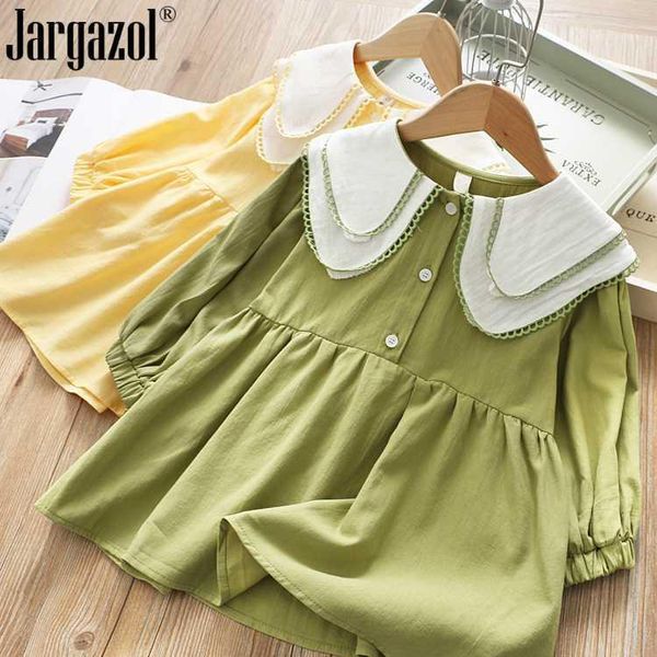 

2020 new style girls' dress long sleeve spring fashion toddler girl's clothes dress casual princess children clothes1, Red;yellow