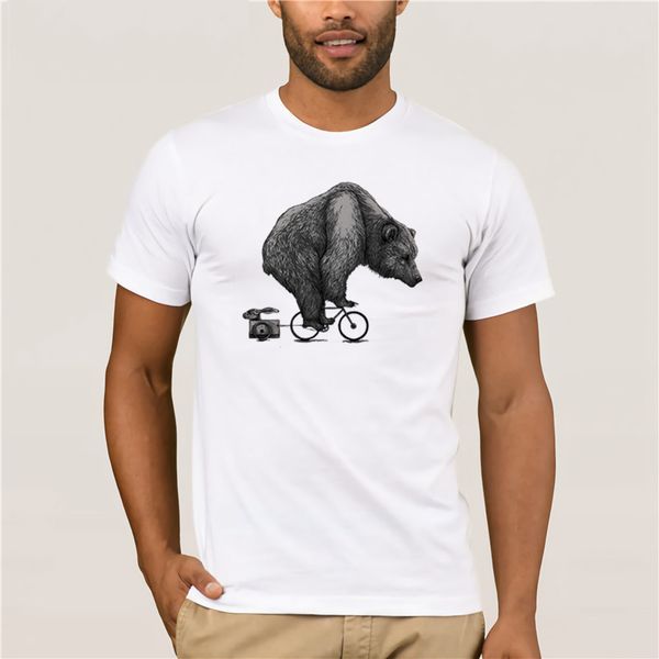 

new men shirt bear on a bike t shirt bears mens short sleeve fashion summer t shirt gift sport hooded sweatshirt hoodie