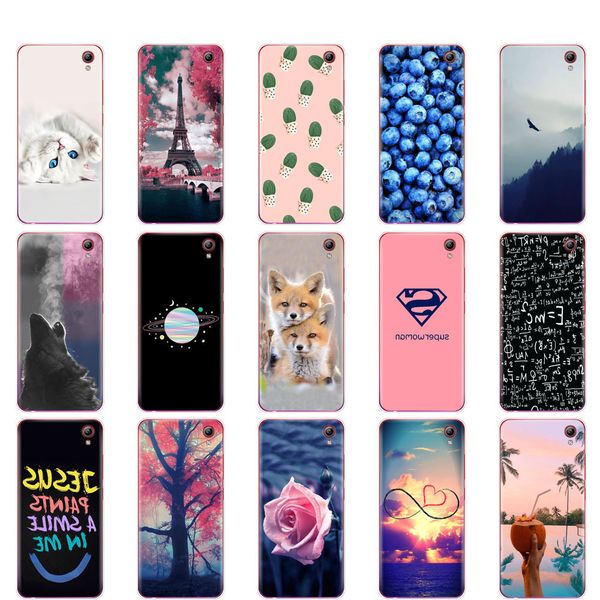 

y91c case soft tpu silicon phone back cover for vivo y91 c vivoy91c 6.22inch bumper shell skin shockproof cute cat