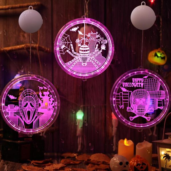 

patimate halloween led light ornament 2020 halloween decorations for home skull pumpkin spider horror halloween party supplies yxlnna