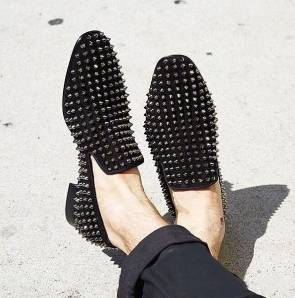 

джентльмен партии bussiness платье red bottom одуванчика flats шпильки кроссовки обувь оксфорд совершенная luxury leisure скольжению мужская, Black