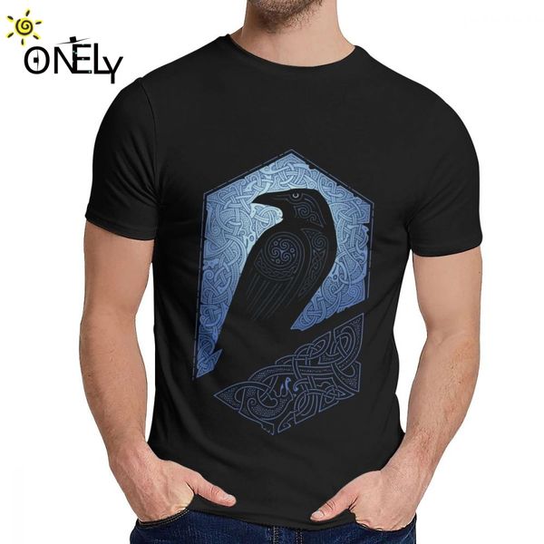 

round collar viking guardian eagle short sleeve new man natural t shirt big size sport hooded sweatshirt hoodie