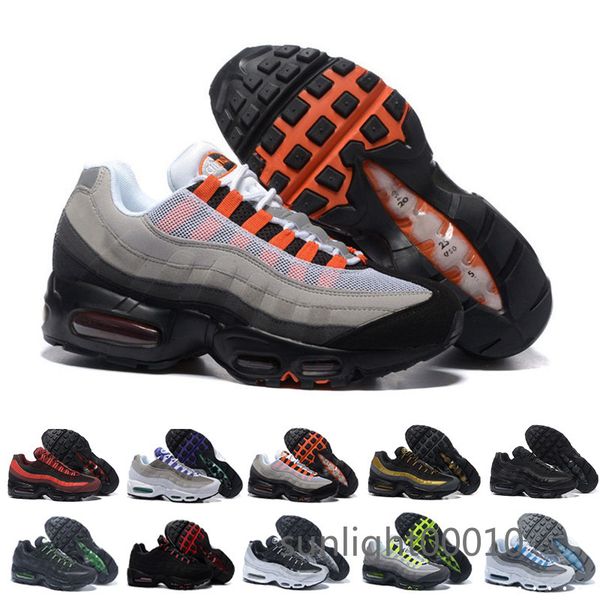 

2018 men designer air running shoes what the og grape neon tt black red mens trainers triple white sports sneakers size 7-11 yue5