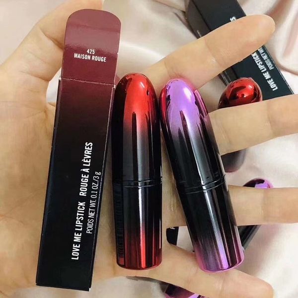 

4 colors m &ac love me matte lipstick rouge a levre lip gloss lipgloss maquillaje chritmas gift