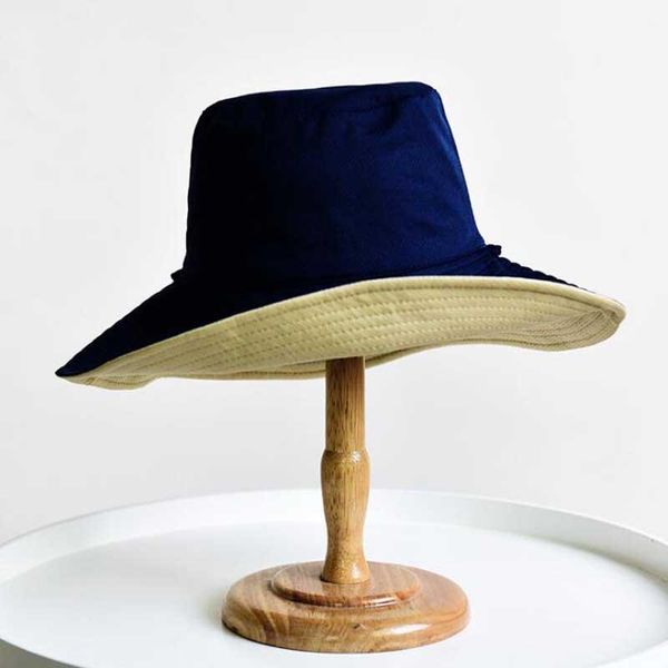 

new simple men women fisherman hats couple bucket hat summer autumn spring shade cotton caps double sided can be worn bbysev, Black;white