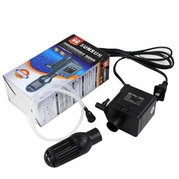 

sunsun hqj-700g 8w 500l/h fish tank aquarium water pump powerhead multi-function oxgen submersible filtration qylvab bde_luck