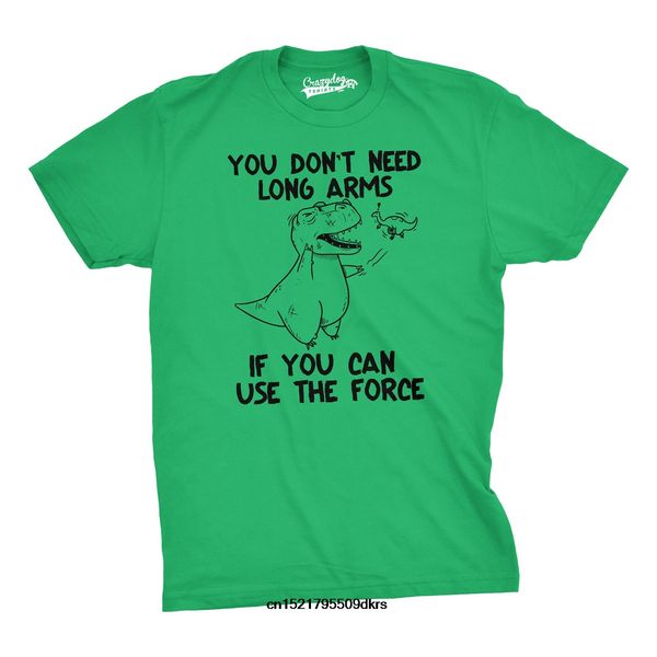 

men t shirt t rex dont need long arms if you can use force dino tee t-shirt novelty tshirt women sport hooded sweatshirt hoodie